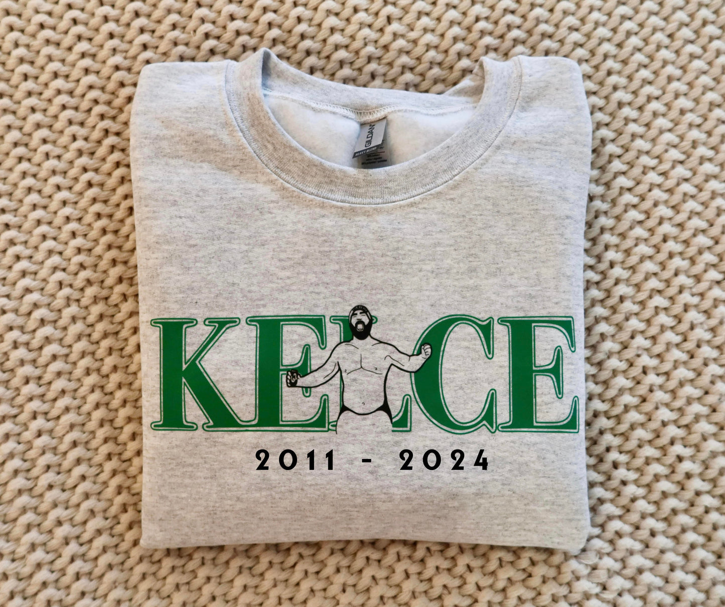 Kelce Crewneck (with dates)